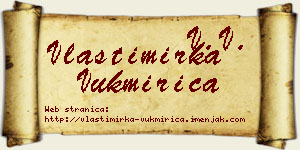 Vlastimirka Vukmirica vizit kartica